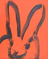 Hunt Slonem Bunny Painting - Sold for $3,584 on 03-01-2025 (Lot 323).jpg